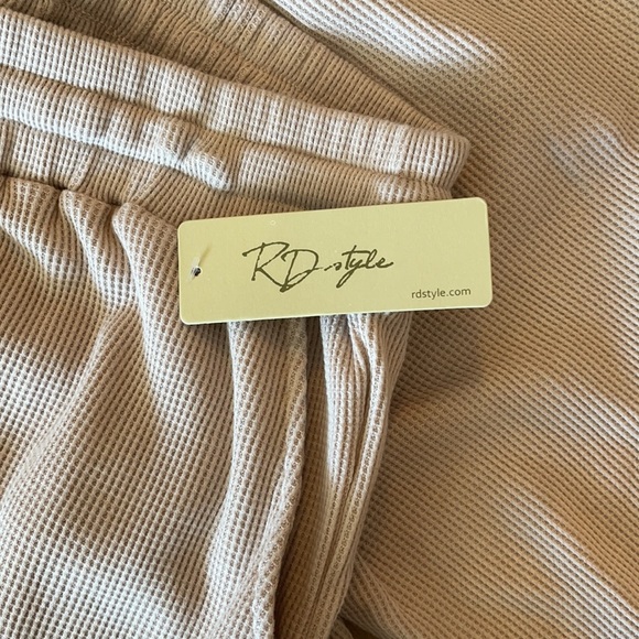 RD Style waffle knit joggers - Picture 3 of 6